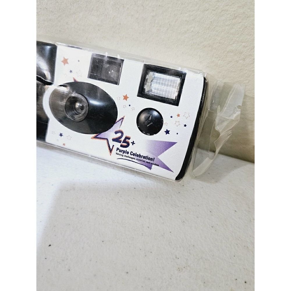 Single Use Custom Camera Collection Purple Celebration - Picture 3 of 7